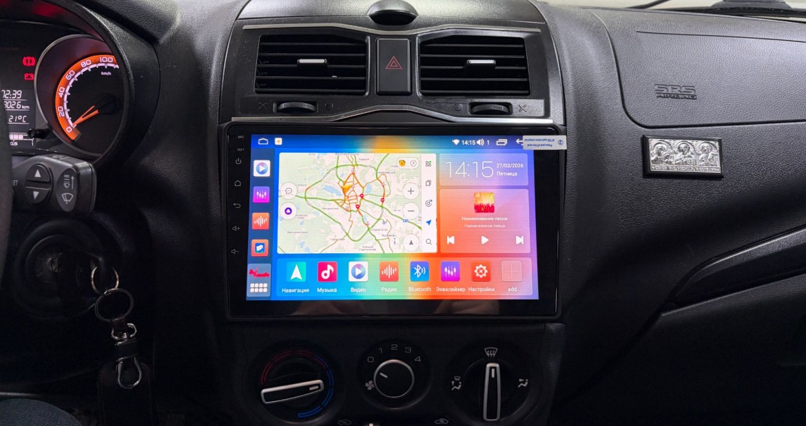 Установили Андроид магнитолу на Lada Granta / Лада Гранта 2022. Автомедиацентр Д Аудио / D-Audio